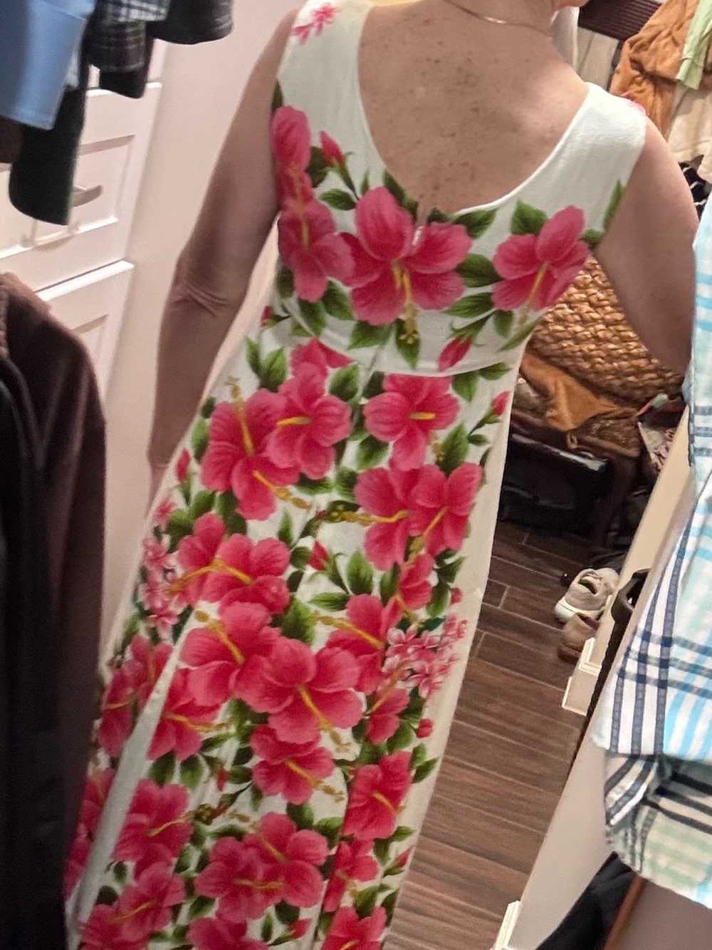 1960’s vintage authentic Hawaiian Wedding Dress made in Hawaii- 2P - Picture 8 of 16